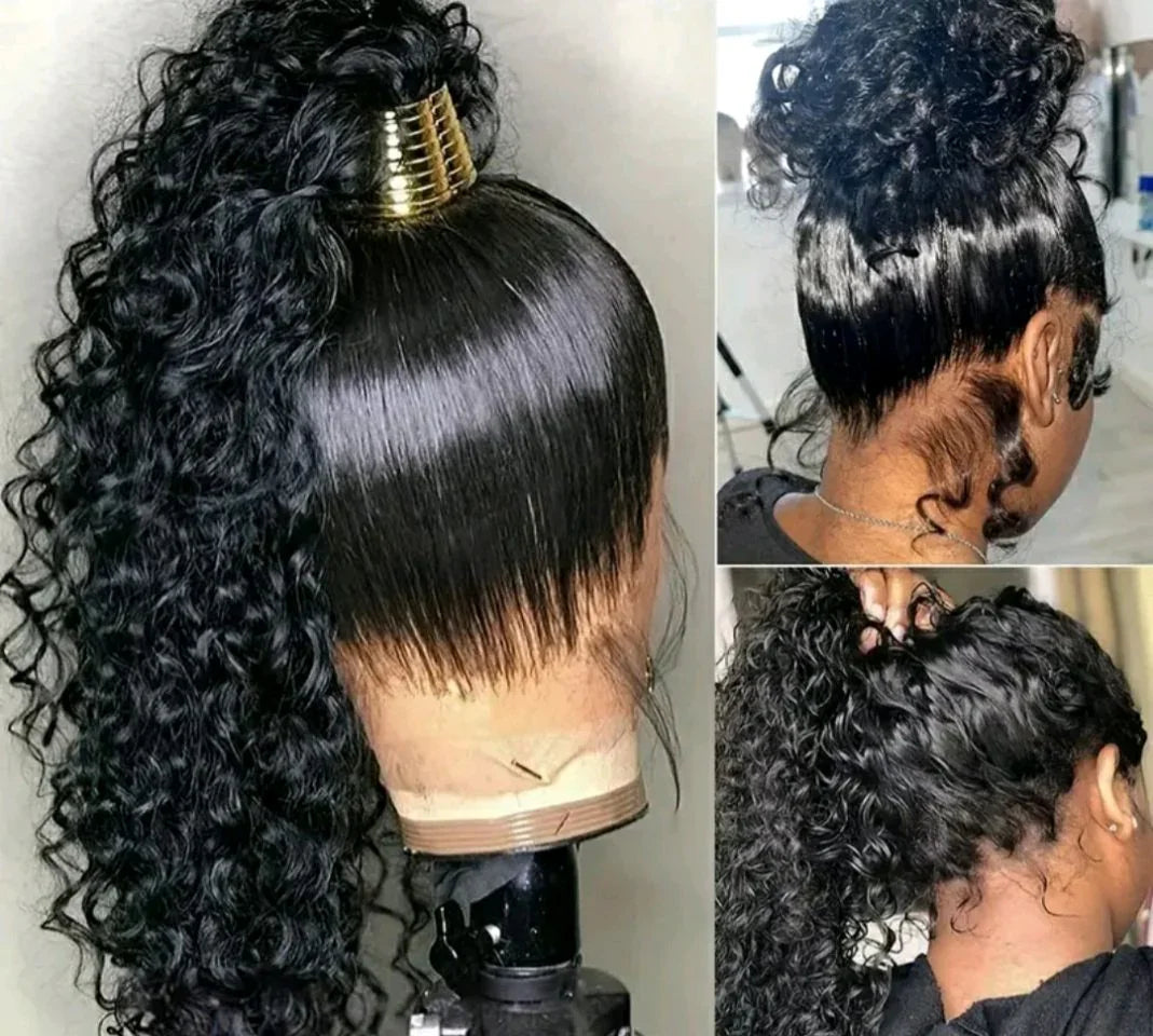 360 Deep Curly Lace Frontal - Bob Adams Omec Online Smart Shop